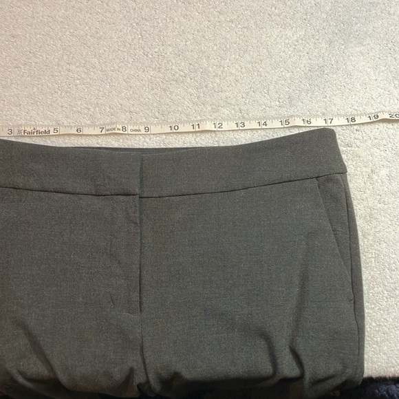 J Crew Factory gray stretch trousers - Picture 7 of 9